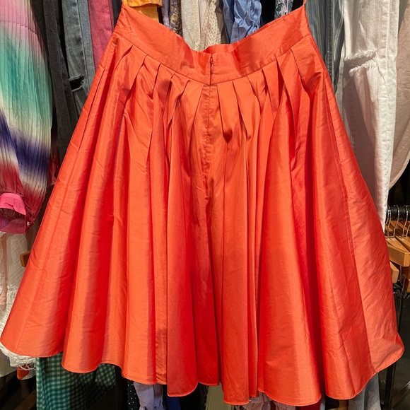 Emily Shalant taffeta party short skirt size 6 - Picture 7 of 11